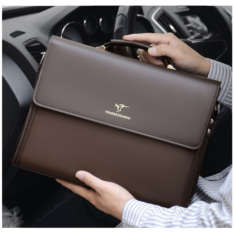 Structured Handbag Work - Leather Luxury Briefcases For Men Designer