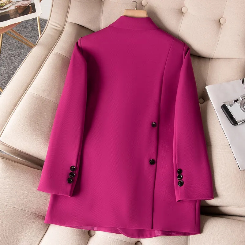Women Formal Wear With Blazer - Ladies Formal Blazers 2023 New Rose