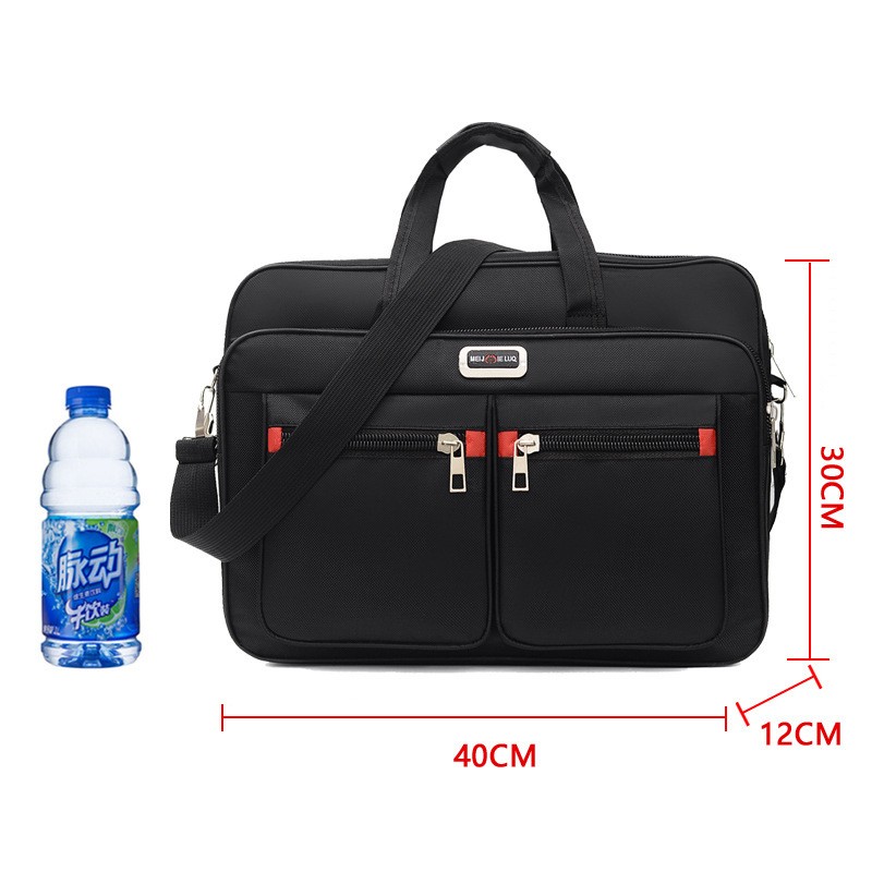 Structured Handbag Work - HOMEFISH Multi-pocket Portable Business Handbag for