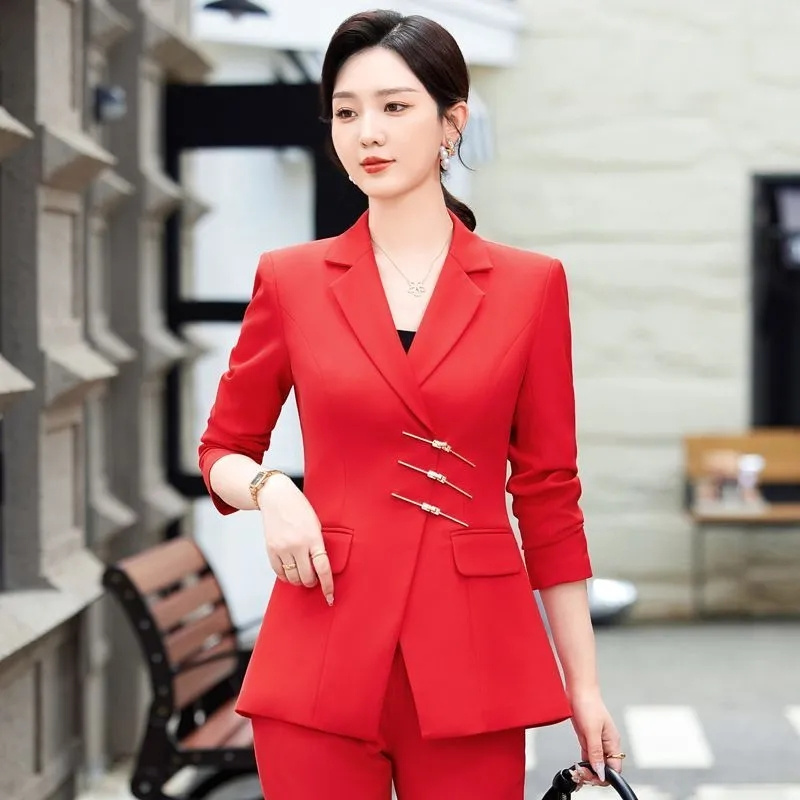 2025 Fashion White Red Black B - Women Formal Wear With Blazer 评论和价格