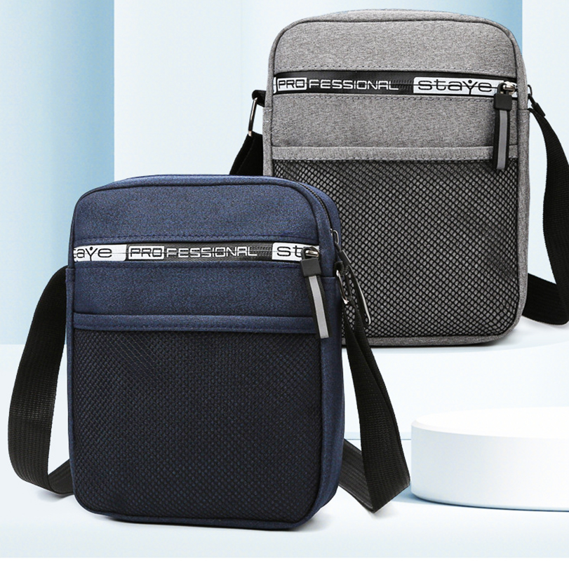 2025 Men's Fashion Canvas Mess - Structured Handbag Work 评论和价格