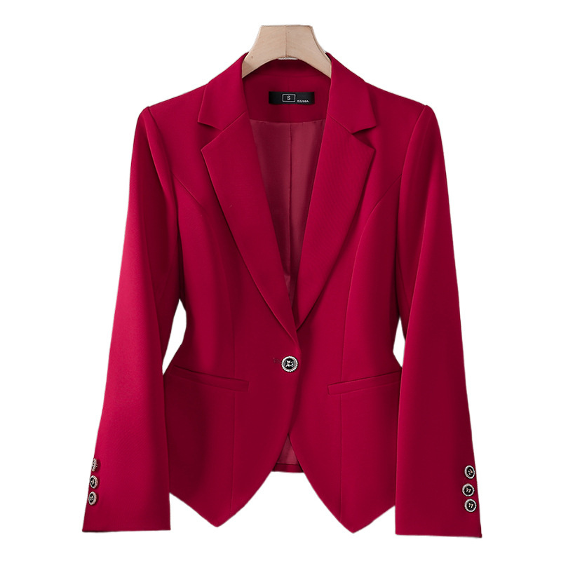 New Fashion Female Formal Blaz - Women Formal Wear With Blazer 评论和价格