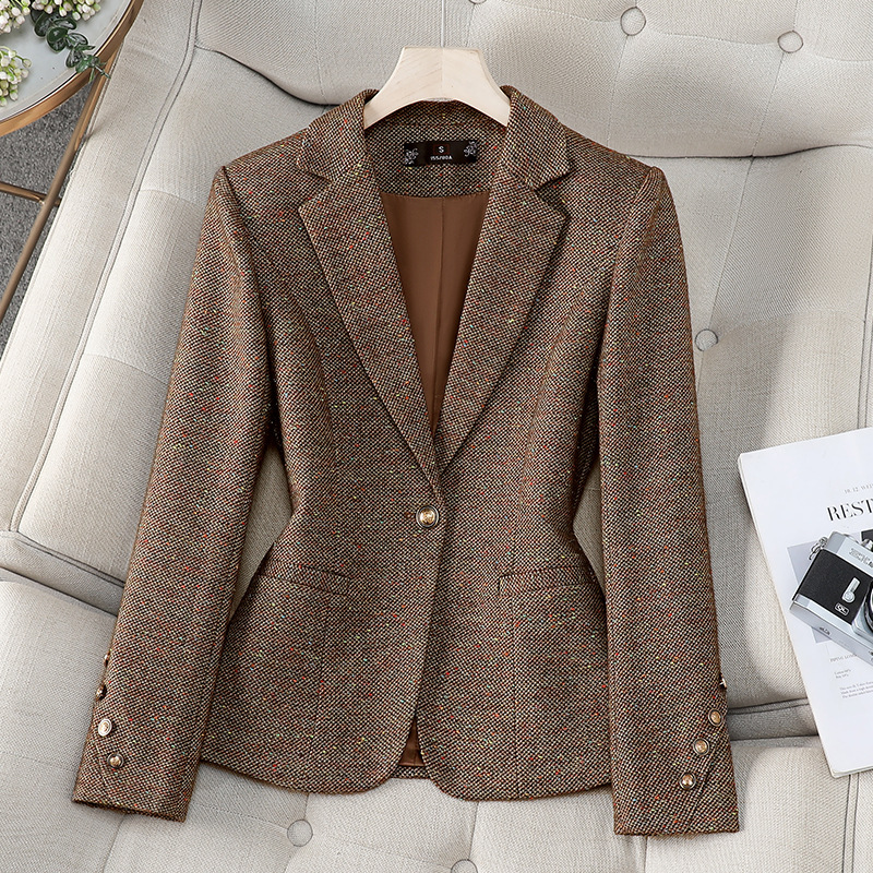 Office Ladies Blazer Women Jac - Women Formal Wear With Blazer 评论和价格
