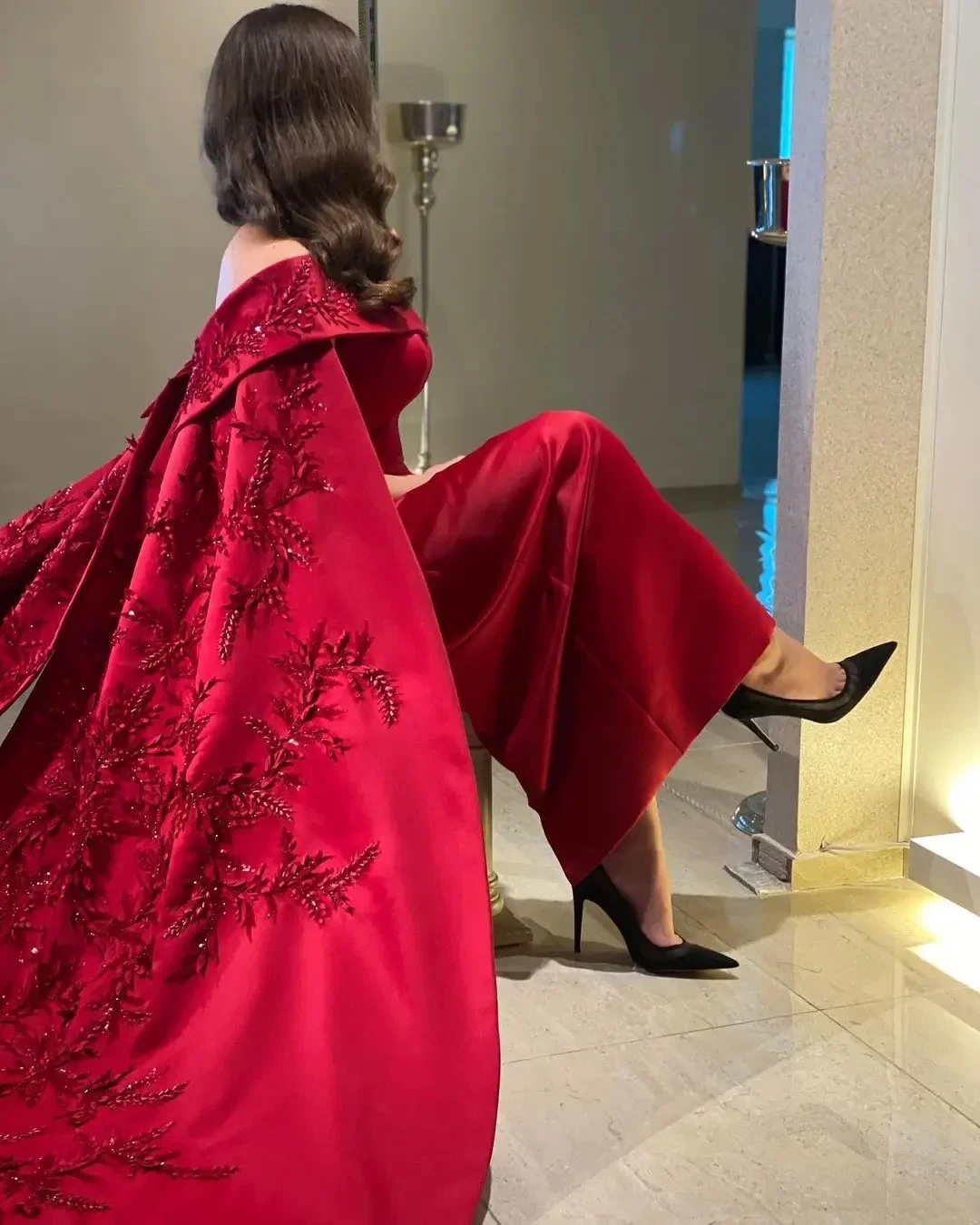 Customized Ankle Length Sheath - Women Formal Party Wear Dress 评论和价格