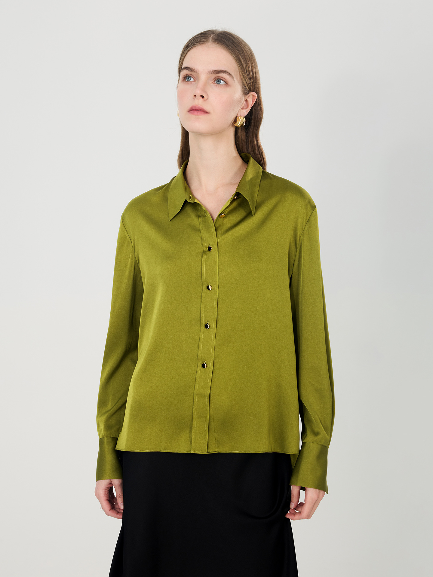 2026 New Mulberry Silk Shirt W - Women Formal Blouses For Evening Wear 评论和价格