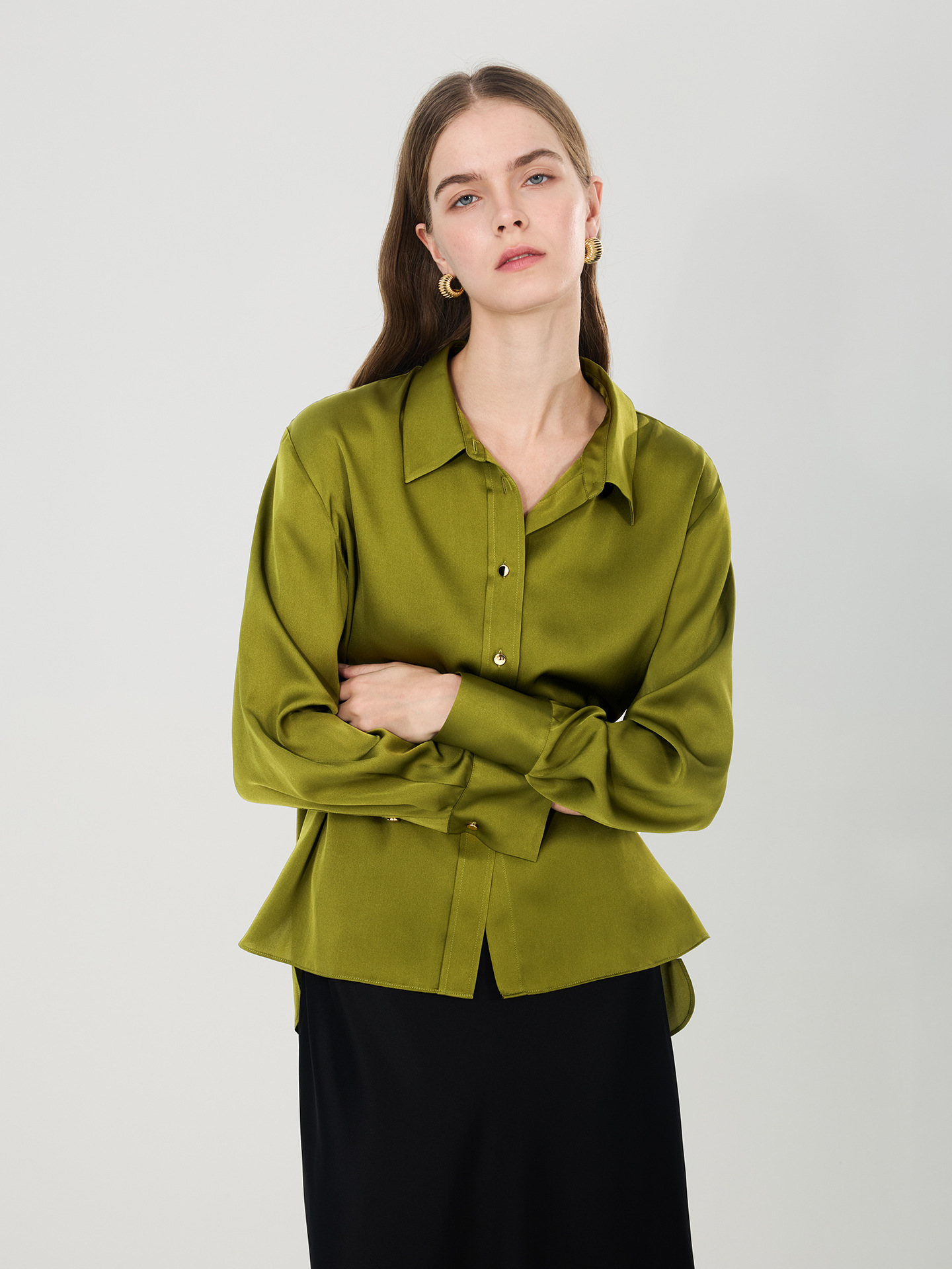 2026 New Mulberry Silk Shirt W - Women Formal Blouses For Evening Wear 评论和价格