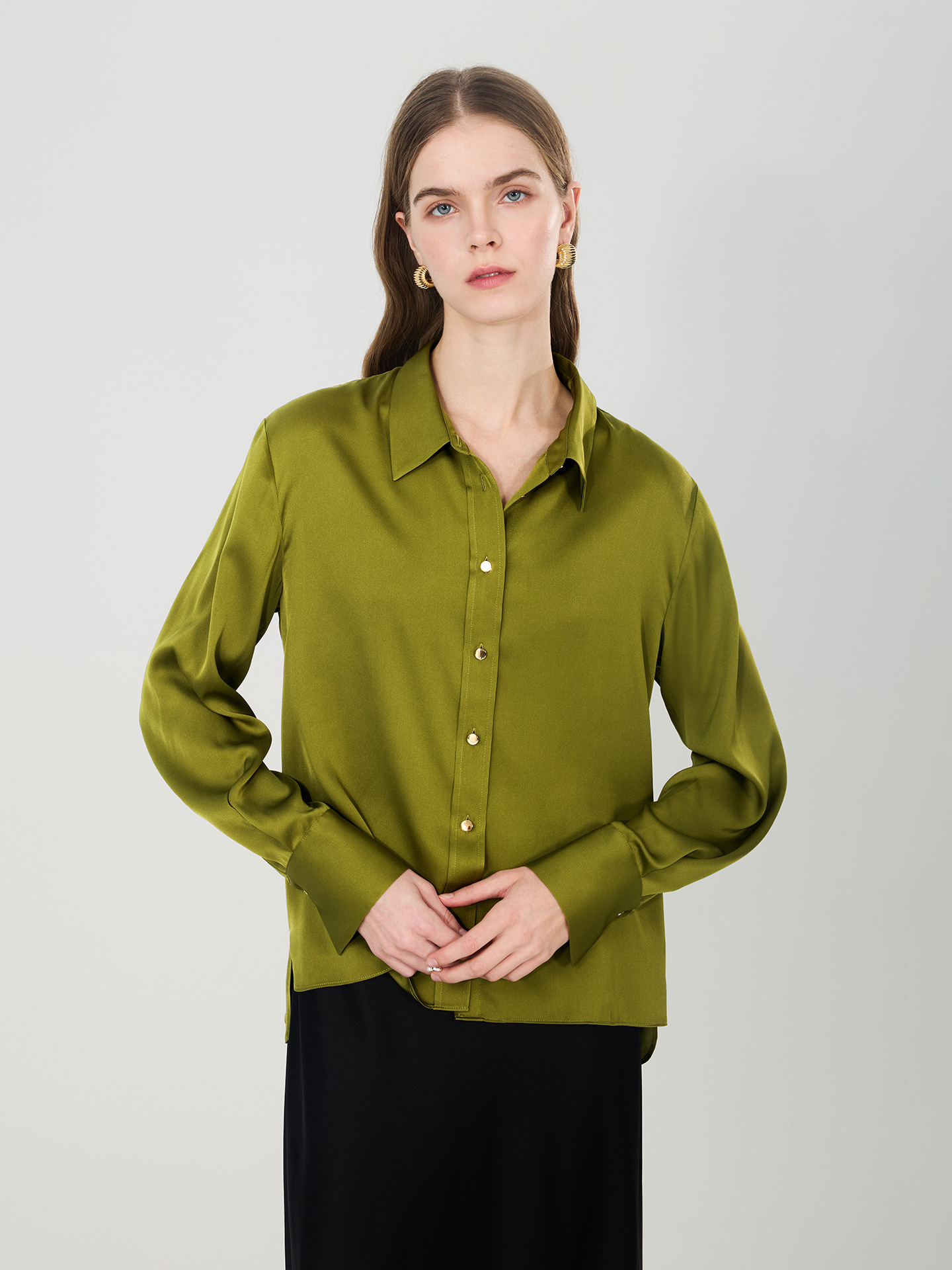 2026 New Mulberry Silk Shirt W - Women Formal Blouses For Evening Wear 评论和价格