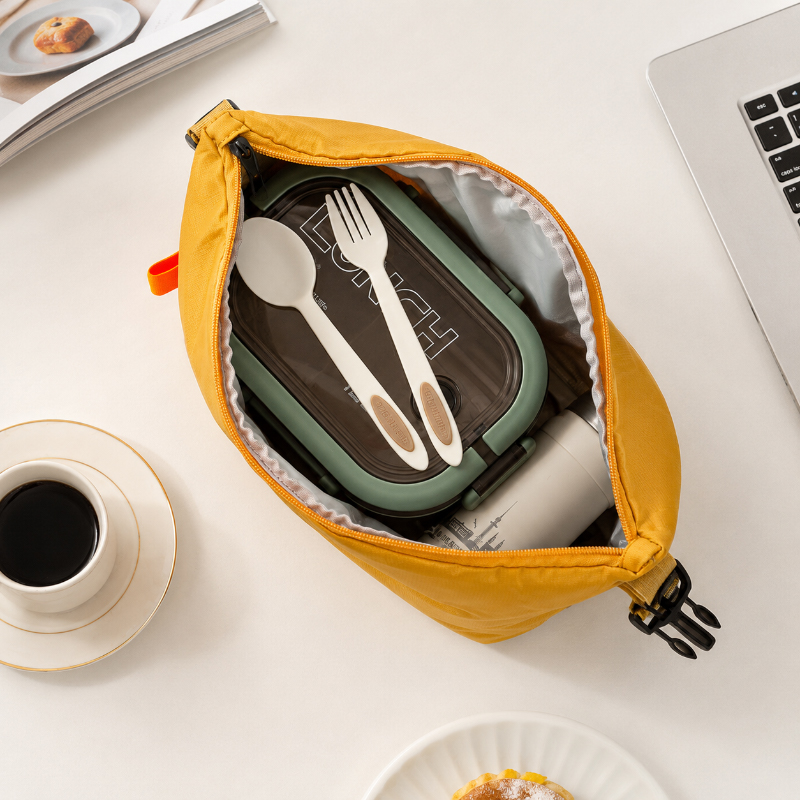 Reusable Insulated Lunch Bag P - Structured Handbag Work 评论和价格