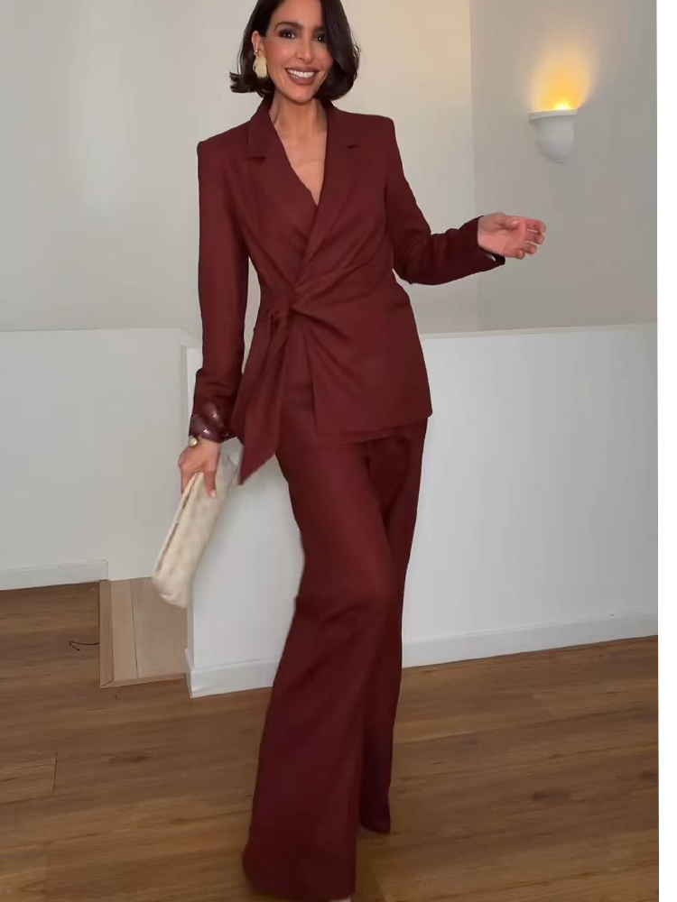 Fashion Office Ladies Blazer P - Women Formal Wear With Blazer 评论和价格