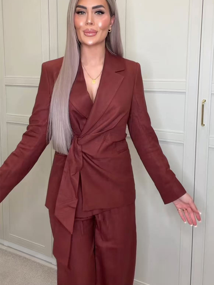 Fashion Office Ladies Blazer P - Women Formal Wear With Blazer 评论和价格