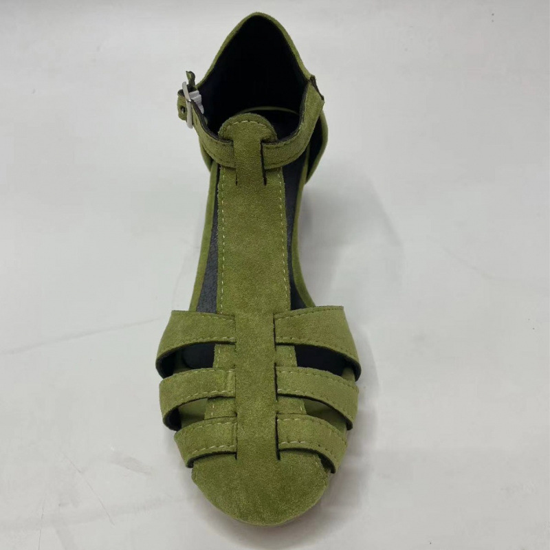 Women's Green Suede Kitten Hee - Kitten Heel Women 评论和价格