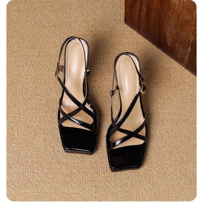 Women's Sheepskin Band Cross S - Kitten Heel Women 评论和价格