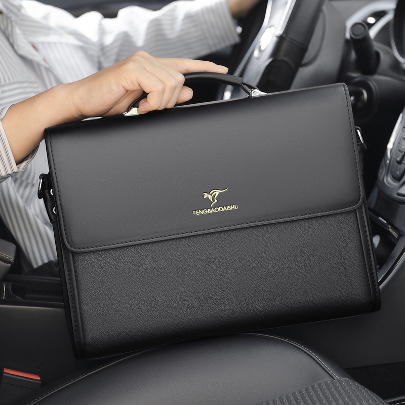 35x7x26cm Leather Luxury Brief - Structured Handbag Work 评论和价格