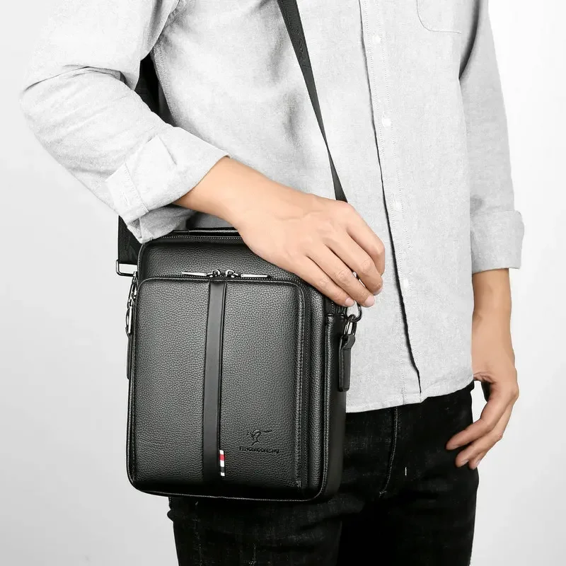 Fashion Shoulder Messenger Men - Structured Handbag Work 评论和价格