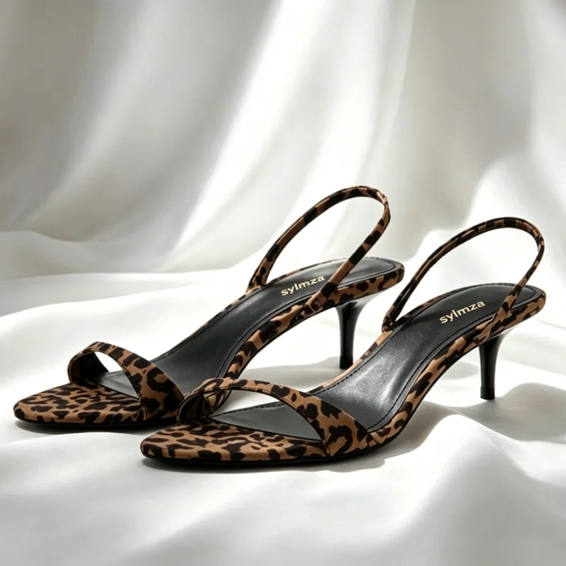 2026 Summer Sexy Open Toe High - Kitten Heel Women 评论和价格