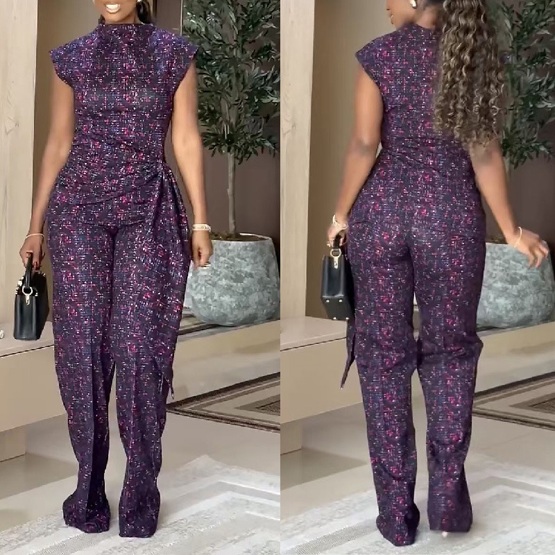 Elegant Women's African Print  - Women'S Formal Wear Pants 评论和价格