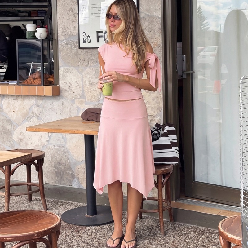 Women 2 Piece Outfit Set Off S - Women Formal Wear For Summer 评论和价格