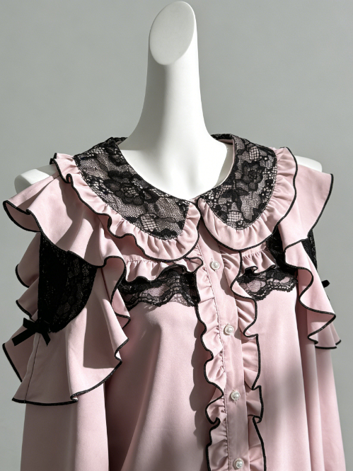 Kawaii Harajuku JK Women Bow L - Women Formal Blouses For Evening Wear 评论和价格