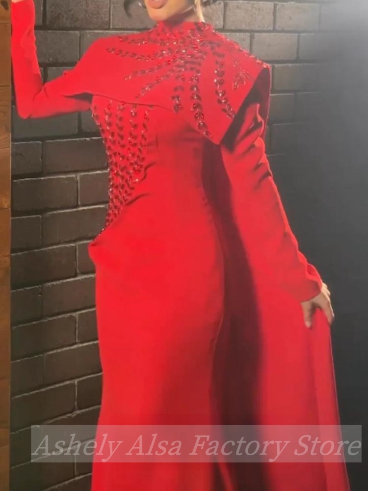 Customized Saudi Arabic Muslim - Women Formal Party Wear Dress 评论和价格