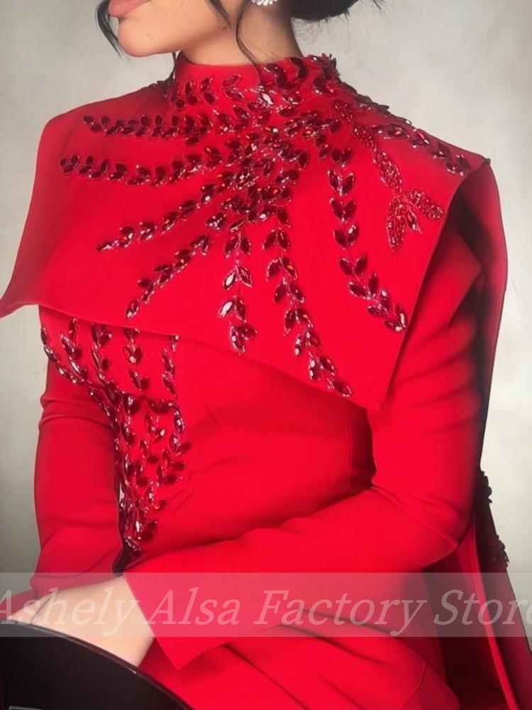 Customized Saudi Arabic Muslim - Women Formal Party Wear Dress 评论和价格