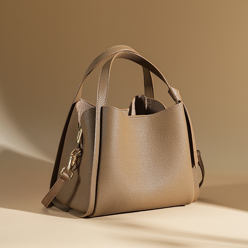 HIFASHION Genuine Leather Wome - Structured Handbag Work 评论和价格