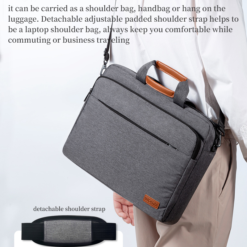 Laptop Bag 15.6 Inch Messenger - Structured Handbag Work 评论和价格