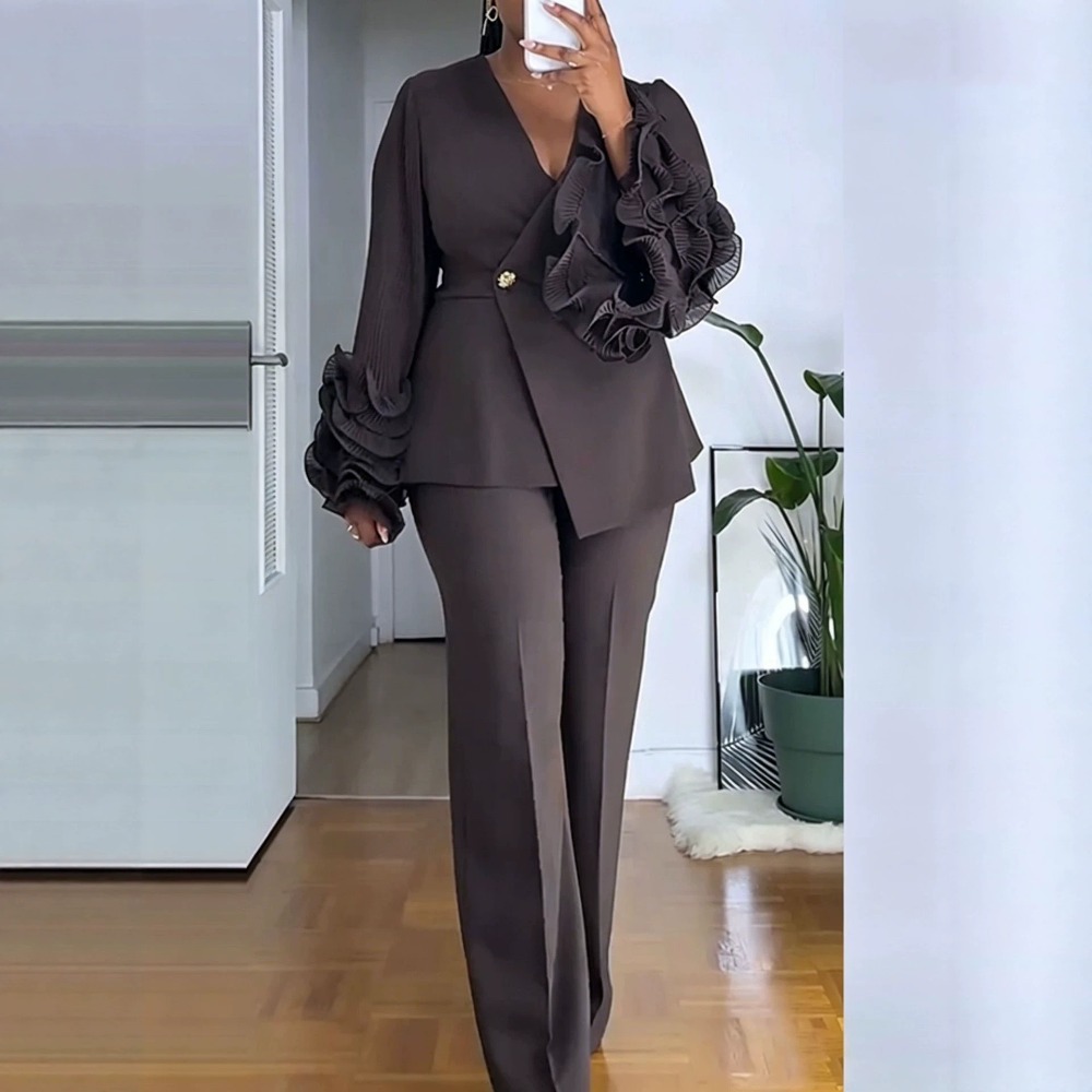 Women's 2‑Piece Pant Suit Deep - Women'S Formal Wear Pants 评论和价格