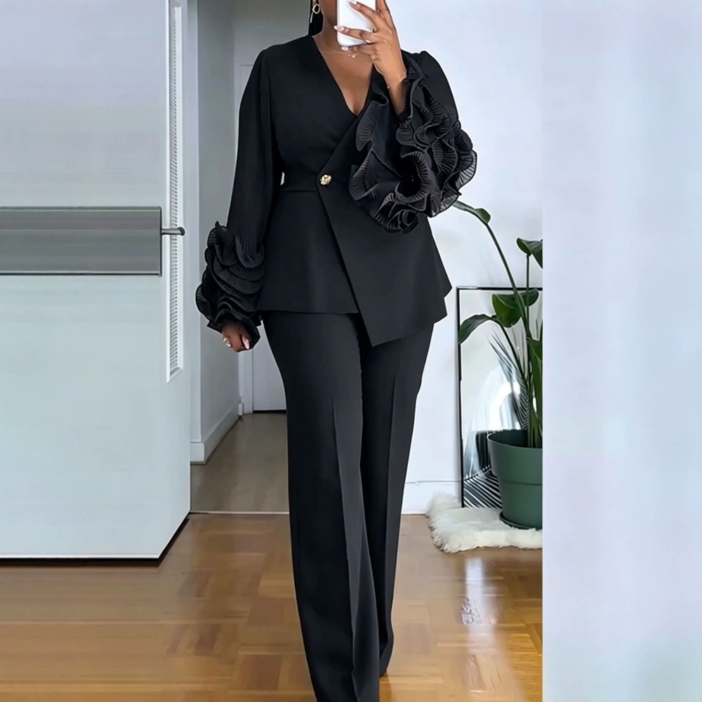 Women's 2‑Piece Pant Suit Deep - Women'S Formal Wear Pants 评论和价格