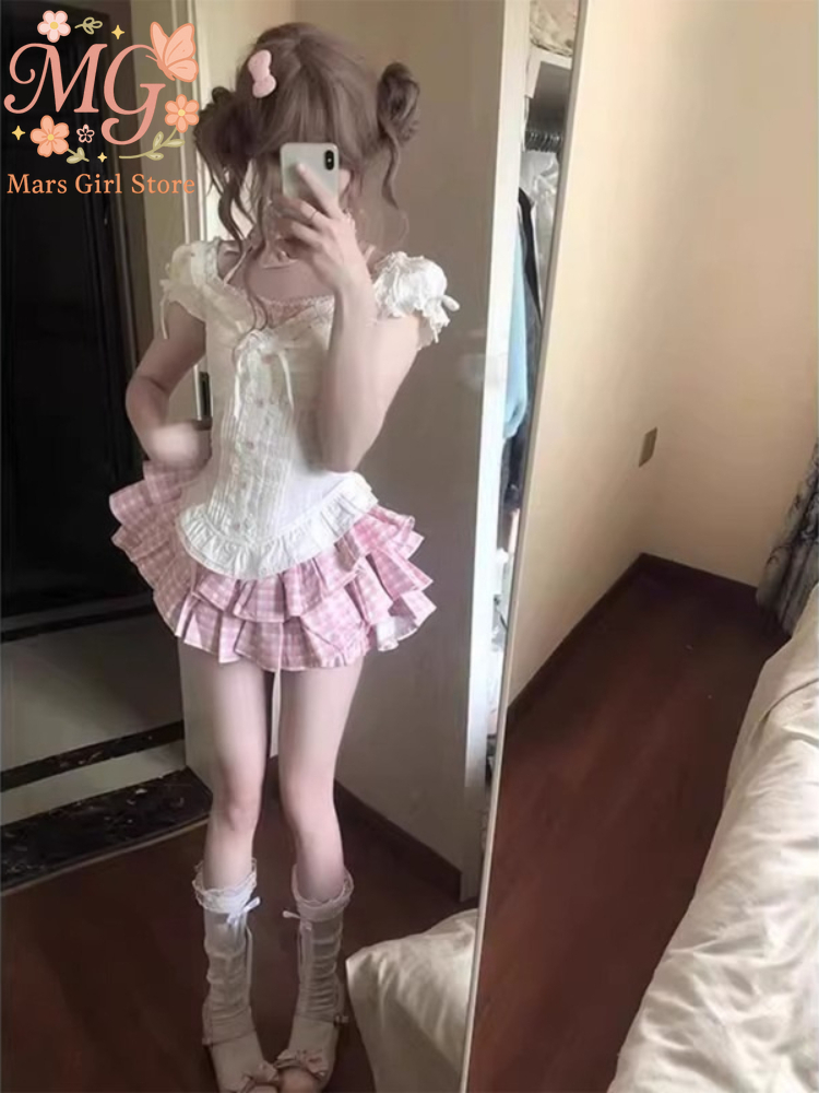 Japanese Kawaii Lolita Sweet 2 - Women Formal Wear For Summer 评论和价格
