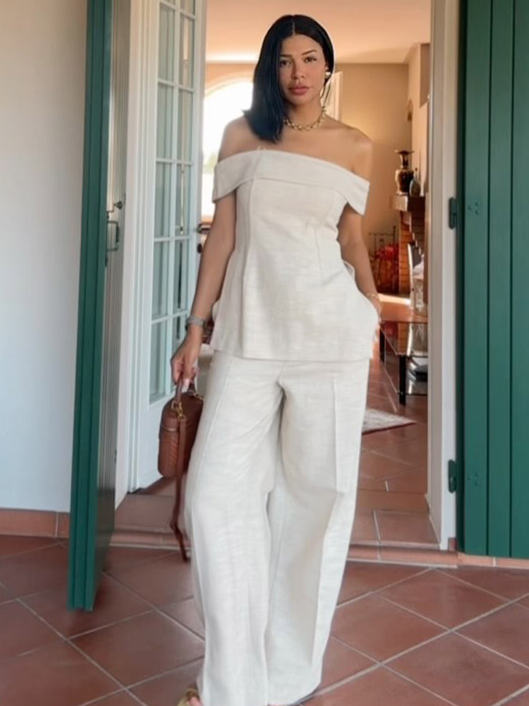HH Women High-Waisted Zip-up L - Women'S Formal Wear Pants 评论和价格