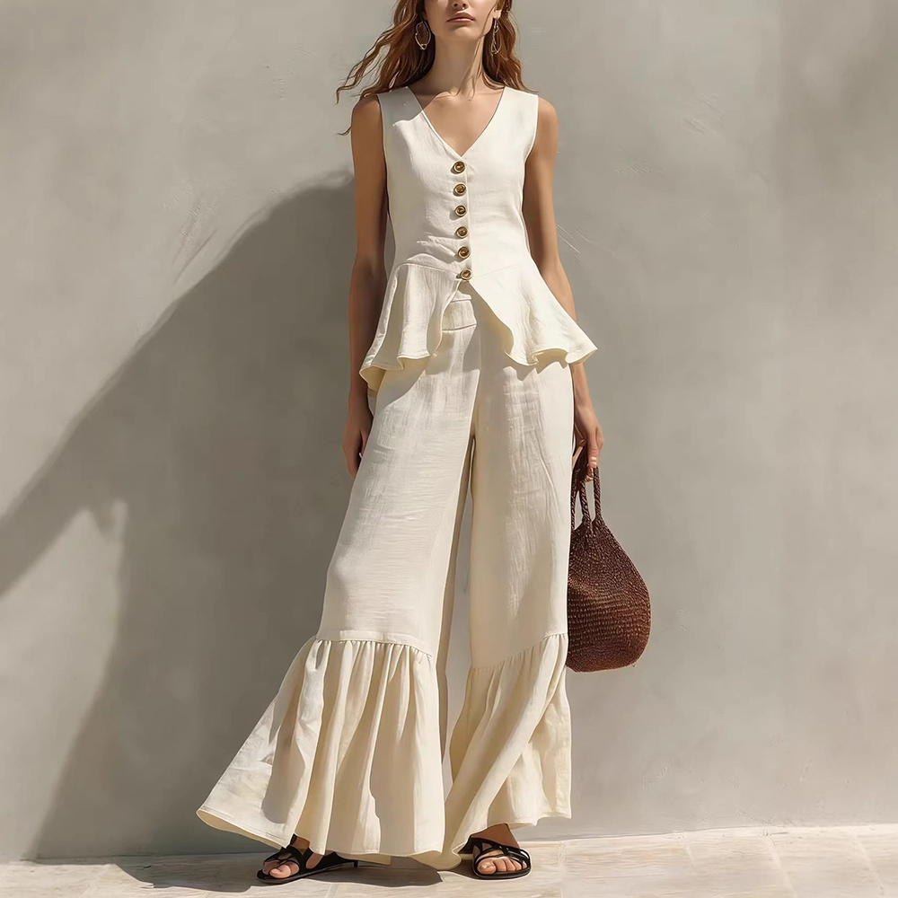 Women's Vintage Elegant Ruffle - Women Formal Blouses For Evening Wear 评论和价格