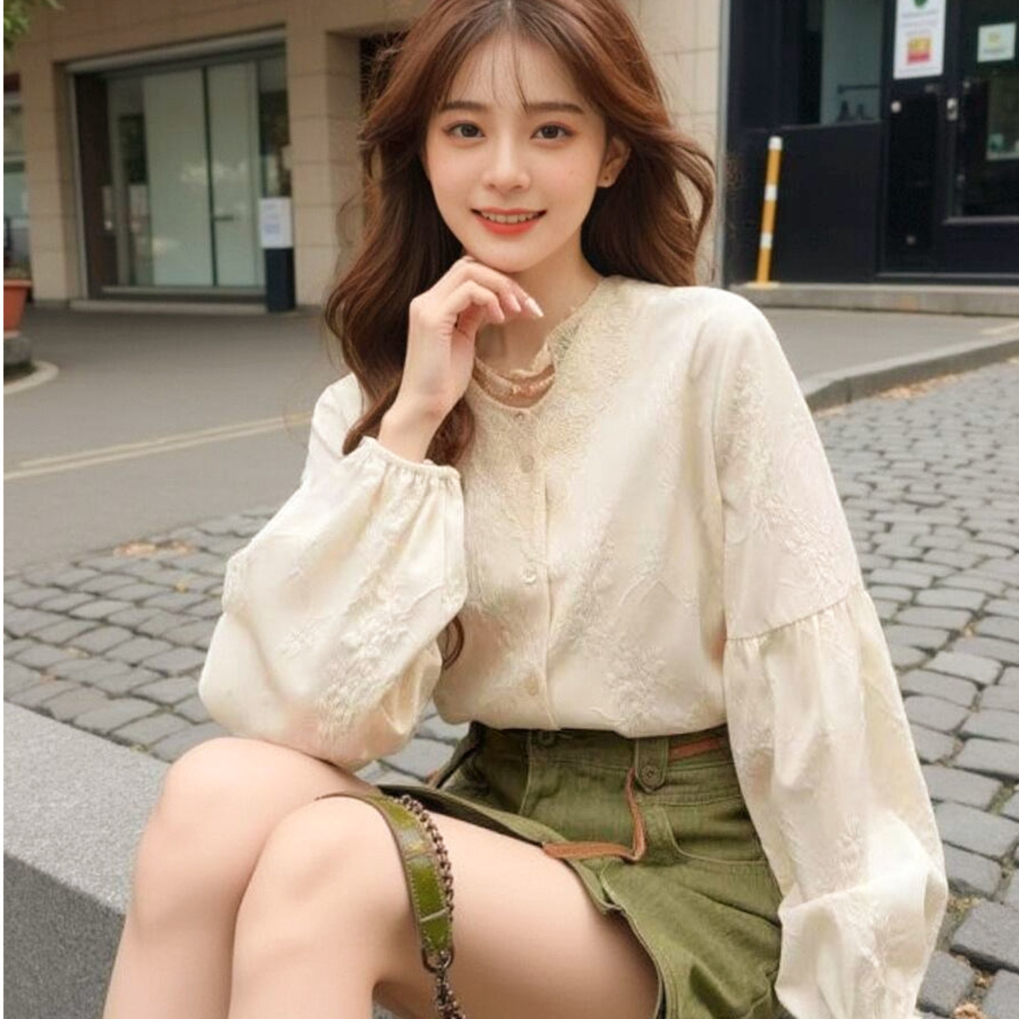 Long Sleeve Shirts Womens Chif - Women Formal Blouses For Evening Wear 评论和价格