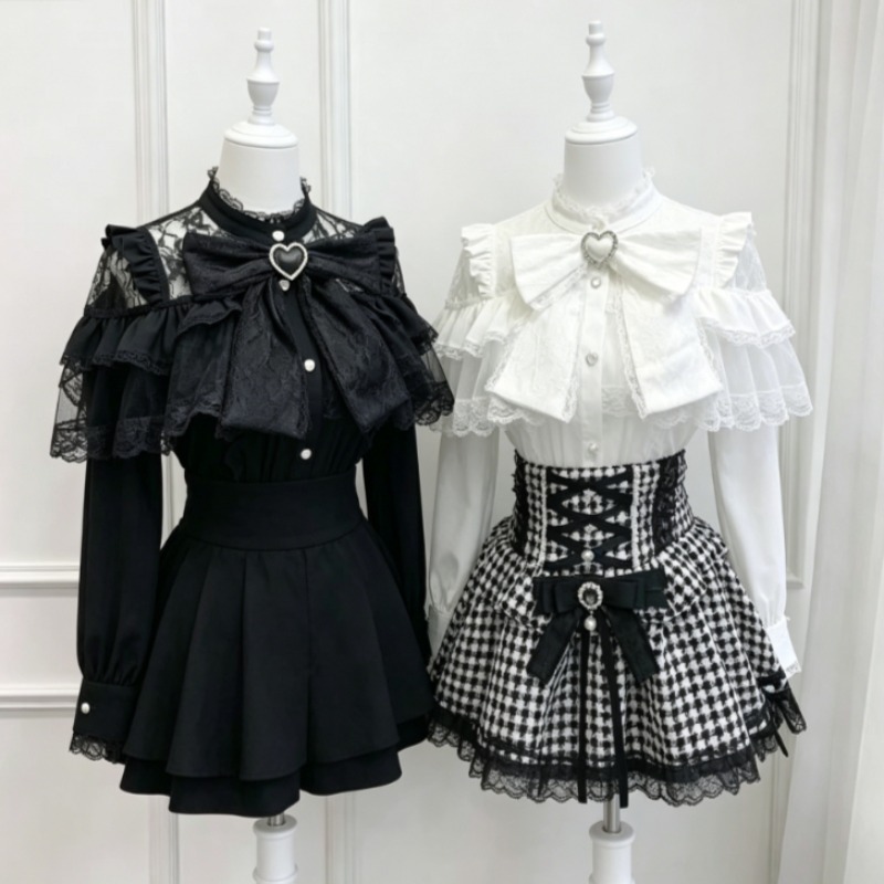 2026 Japanese Kawaii Lolita Bl - Women Formal Blouses For Evening Wear 评论和价格